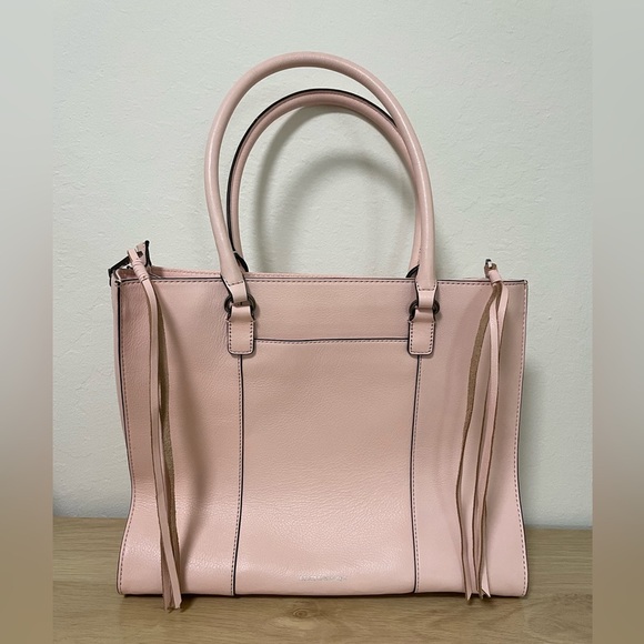 Rebecca Minkoff Pink Tumbled Leather Purse